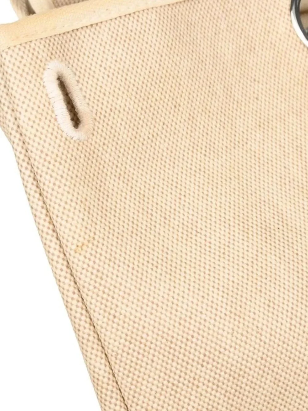 Hermes Beige Brown Toile H Herbag a Dos 2 in 1 Backpack C□E 168480